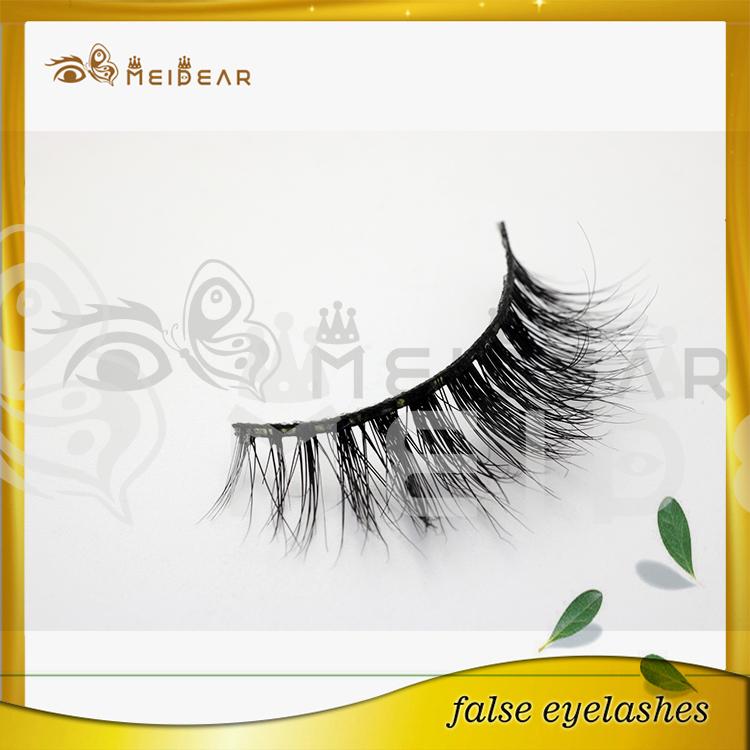 Private label hand made3D mink eyelashes manufacturer indonesia